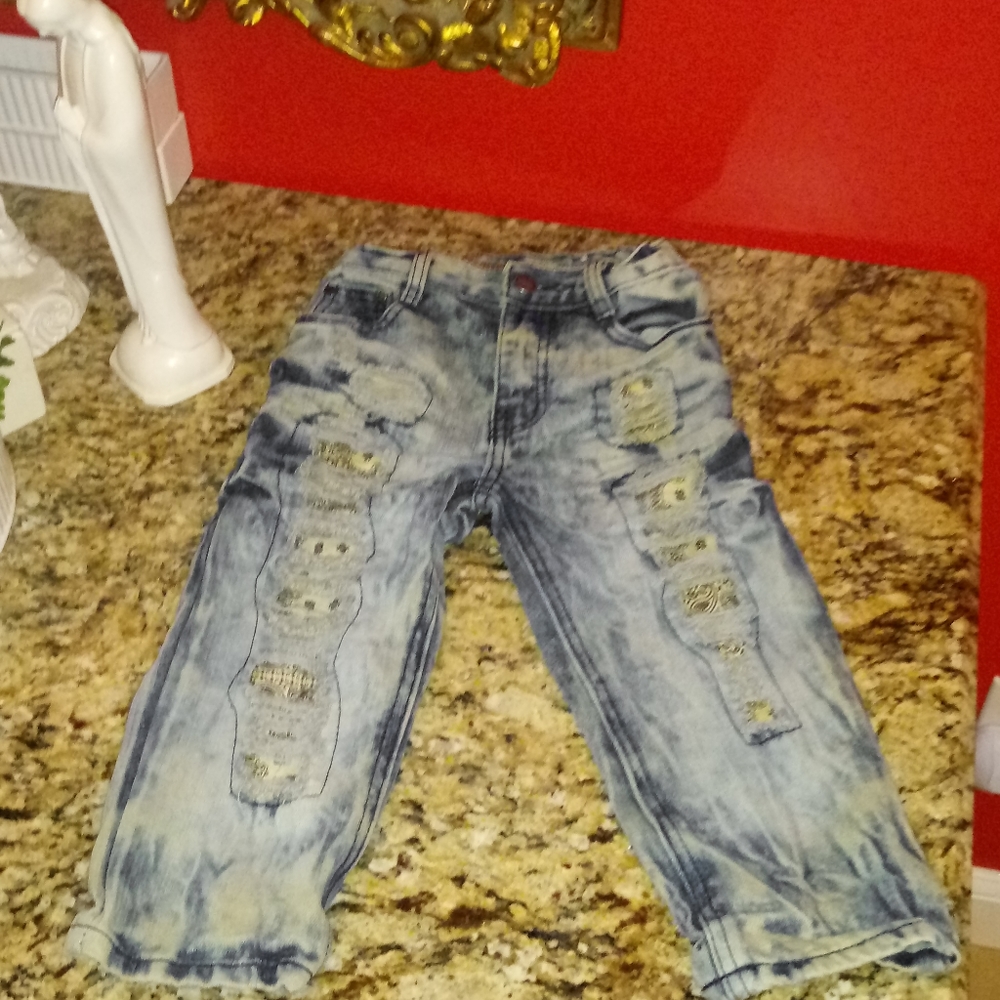 0120 Boys Denim & Rivets Jeans